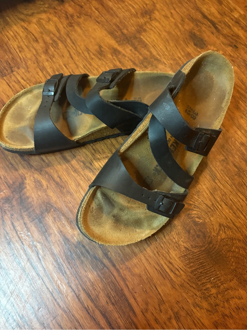 Birkenstock Black Triple-Strap Women's Sandals